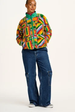 Lucy & Yak Mason - Fleece in Brooklyn Print Outlet