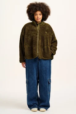 Lucy & Yak Mason - Fleece in Khaki Green Online