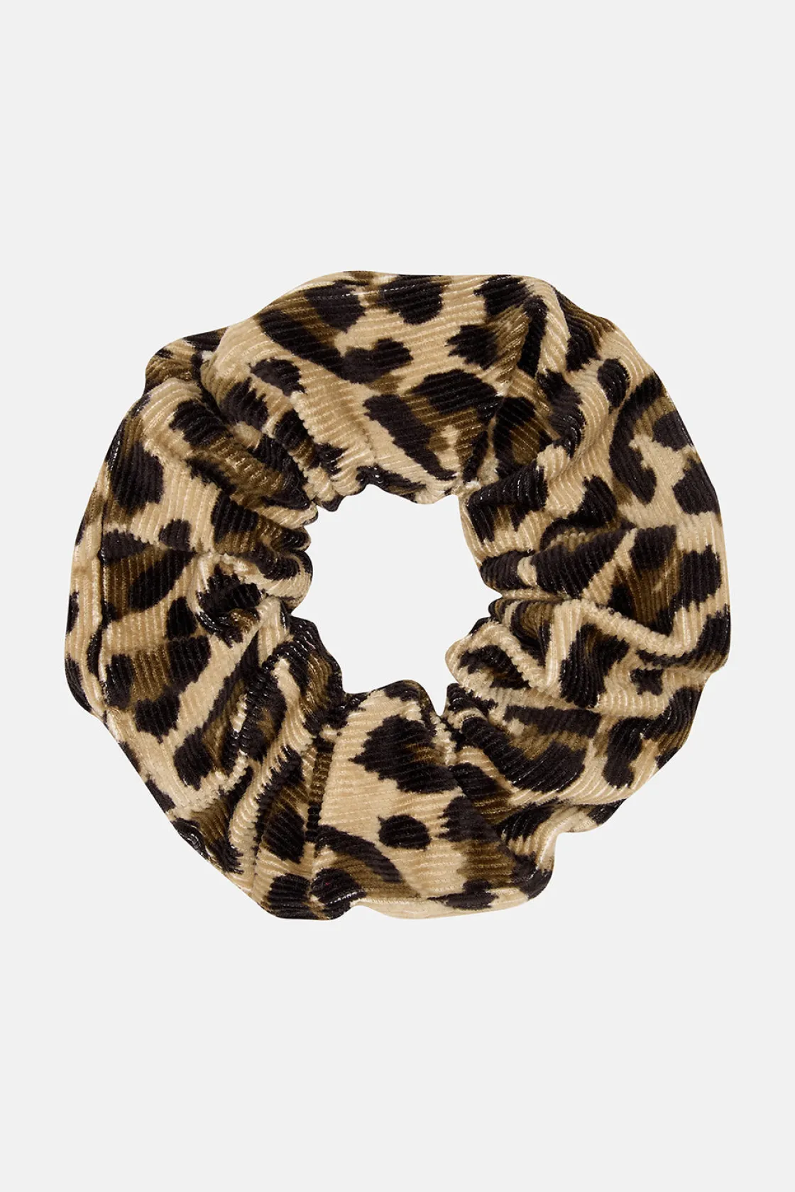 Lucy & Yak Mimmi - Oversized Scrunchie in Leopard Print Sale
