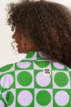 Lucy & Yak Murphy - Cotton Jacket in Rhapsody Print Hot