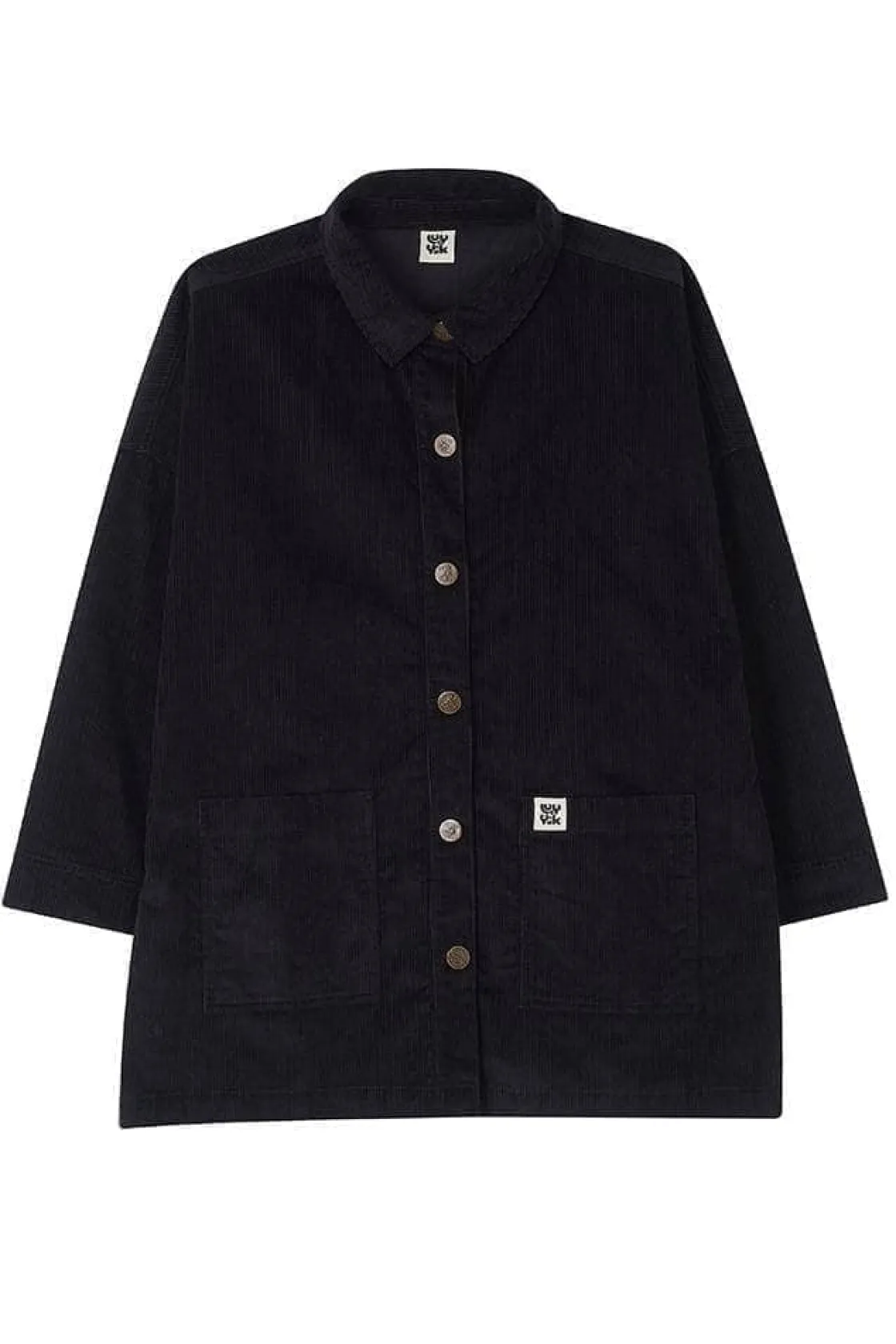 Lucy & Yak Olly - Corduroy Jacket in Black Clearance