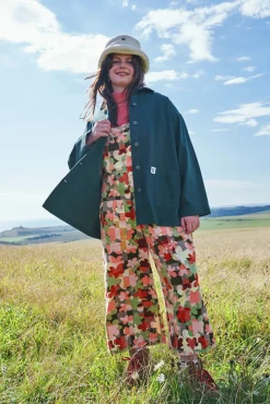 Lucy & Yak Olly - Twill Jacket in Posy Green Outlet