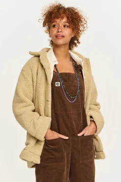 Lucy & Yak Original - Corduroy Dungarees in Cocoa Brown Outlet