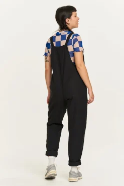 Lucy & Yak Original - Cotton Dungarees in Black Sale