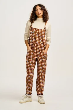 Lucy & Yak Original - Twill Dungaree in Meryl Check Print Best