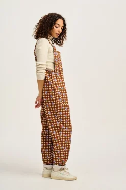 Lucy & Yak Original - Twill Dungaree in Meryl Check Print Best