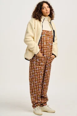 Lucy & Yak Original - Twill Dungaree in Meryl Check Print Best