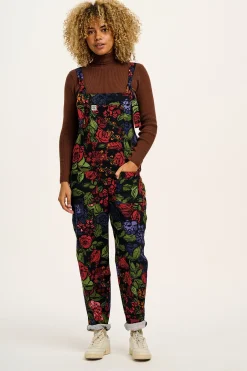 Lucy & Yak Original - Twill Dungarees in Maria Print Fashion