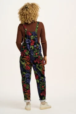 Lucy & Yak Original - Twill Dungarees in Maria Print Fashion