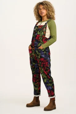 Lucy & Yak Original - Twill Dungarees in Maria Print Fashion