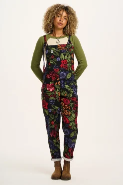 Lucy & Yak Original - Twill Dungarees in Maria Print Fashion