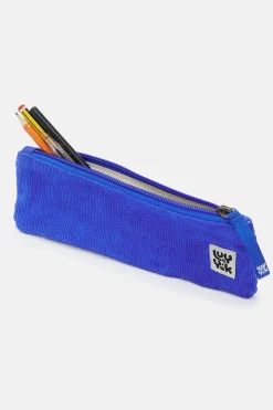 Lucy & Yak Pierra - Pencil Case Pouch in Cobalt Blue Discount