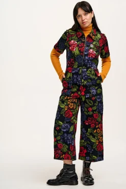 Lucy & Yak Ragan - Cotton Jumpsuit in Maria Print Sale