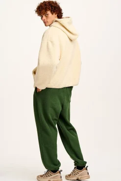 Lucy & Yak Rory - Borg Fleece Hoodie in Cream New