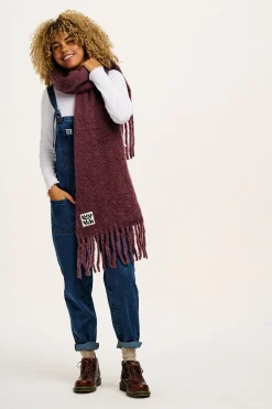 Lucy & Yak Rowan - Super Soft Scarf in Purple New