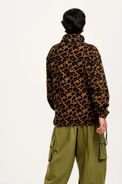 Lucy & Yak Stevie - Polar Fleece in Leopard Print Best