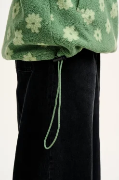 Lucy & Yak Stevie - Soft Polar Fleece in Green Delano Floral Print Online