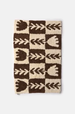 Lucy & Yak Tomas - Tulip Checkerboard Print Rug Clearance