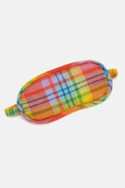 Lucy & Yak Yaima - Eye Mask in Ncuti Tartan Print Best
